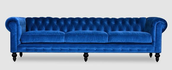 Chesterfield Sofa 4 SITZER XXXL Polster Designer Couchen Sofas