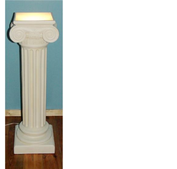 Säule Lampe Steh Leuchte Skulptur Stand Leuchten Figur Skulpturen Säulen