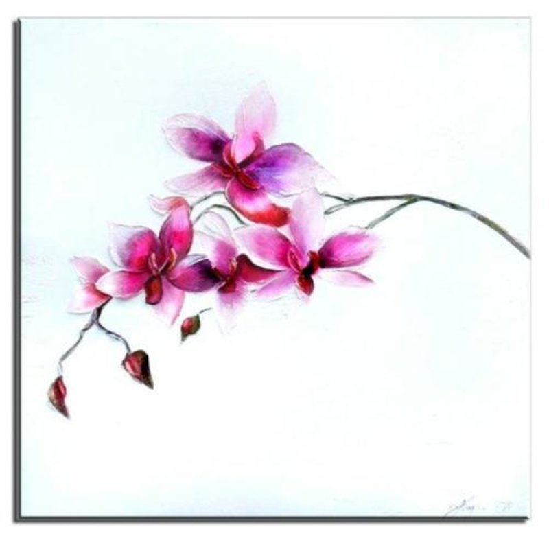 Gemälde Ölbild Bild Ölbilder Rahmen Bilder Handarbeit Japan Feng Shui