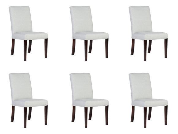 6x Stühle Stuhl Polster Design Lounge Club Sitz Lehn Garnitur Sessel Waskie Neu