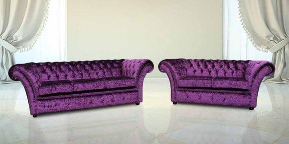 Chesterfield Couch Polster Sofas Sofa Couchen Leder Sofagarnitur