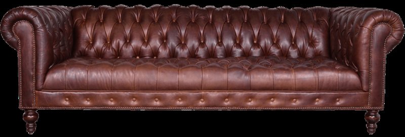 XXL Big Sofa Couch Chesterfield 245cm Polster Sofas 4 Sitzer Leder