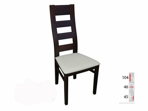 MASSIVHOLZ STUHL ESSZIMMERSTUHL DESIGNER LEDER STUHL STÜHLE