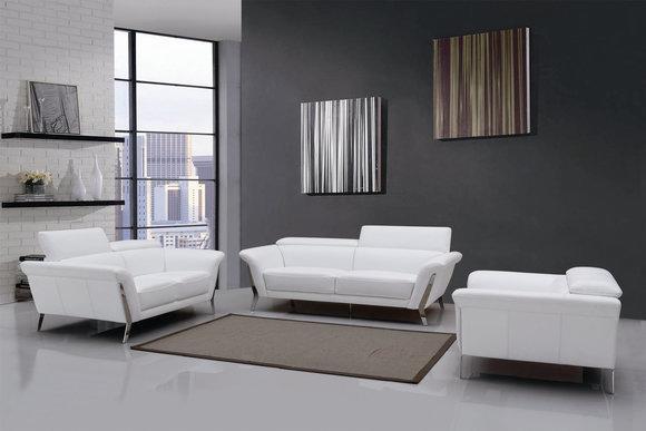 Multifunktions Ledercouch Sitz Polster Wohnzimmer Leder Garnitur Sofa