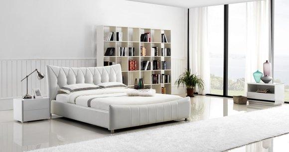 Modernes Design Bett XXL Betten Hotel Luxus Stil Doppel Leder
