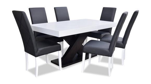 Hotel Konferenzzimmer Tisch XXL Tische Büro Besprechungstisch + 6 Stühle
