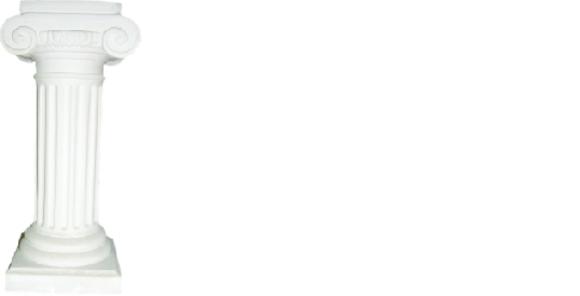 Griechischer Antik Stil Säulen Säule Kolumne Blumen Ständer Dekoration