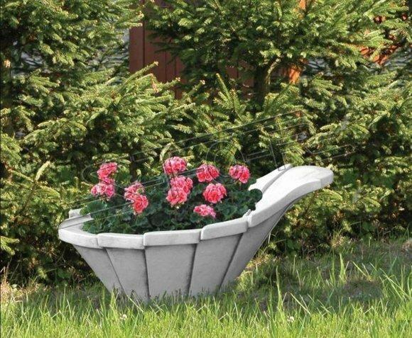 Blumenkübel Pflanz Kübel Dekoration Figur Blumentöpfe Garten Vasen