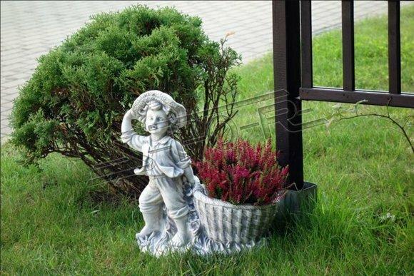 Blumenkübel Pflanz Kübel Dekoration Figur Blumentöpfe Garten Vasen