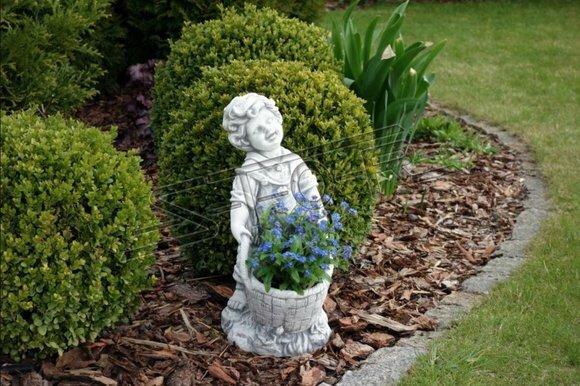 Blumenkübel Pflanz Kübel Dekoration Figur Blumentöpfe Garten Vasen