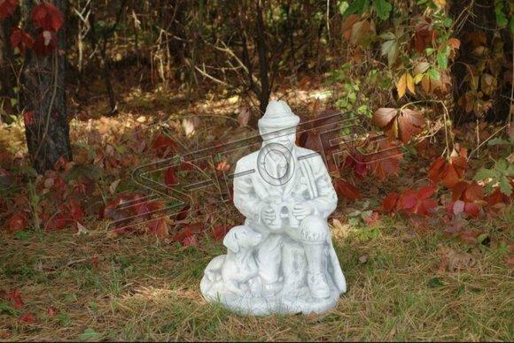 Garten Dekoration Jäger Statue Skulptur Figuren Statuen Skulpturen Figur