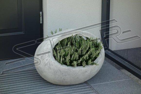Blumenkübel Pflanz Kübel Dekoration Figur Blumentöpfe Garten Vasen