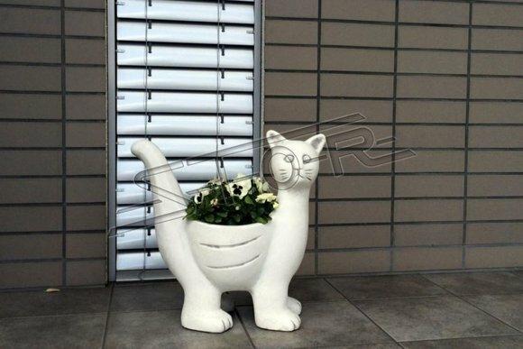 Blumenkübel Pflanz Kübel Dekoration Figur Blumentöpfe Garten Vasen