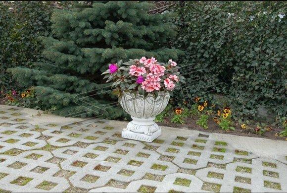Figur Blumenkübel Pflanz Kübel Dekoration Figur Blumentöpfe Garten Vasen