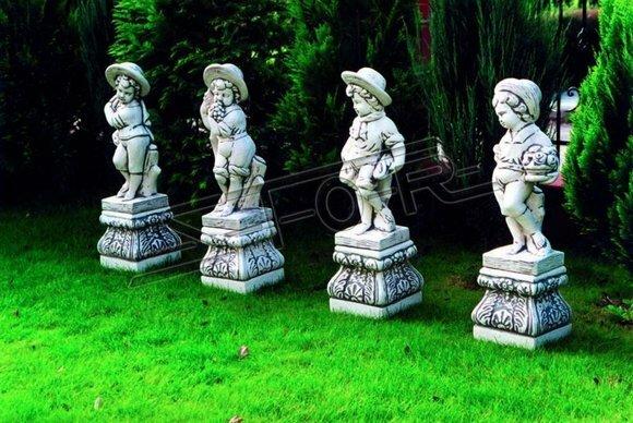 Junge 70cm Figur Statue Figuren Skulptur Statuen Garten Dekoration Deko