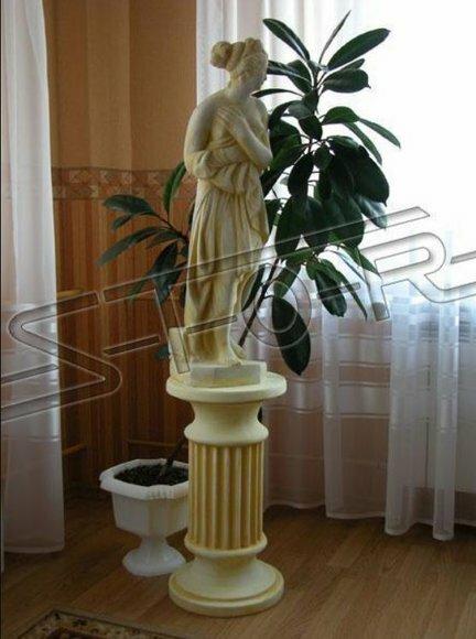 Frau 80cm Skulptur Design Figur Statue Garten Figuren Statuen Skulpturen