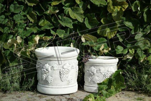 Blumenvase Blumen Kasten Garten Stein Dekoration Deko Blumen Gefäss