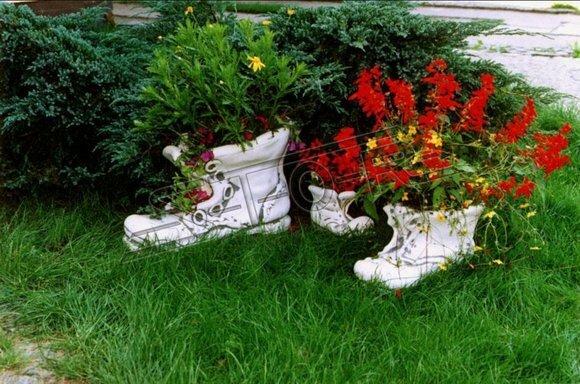 Blumenkübel Pflanz Kübel Dekoration Figur Blumentöpfe Garten Vasen