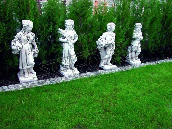 Junge 75cm Figur Statue Figuren Skulptur Statuen Garten Dekoration Deko