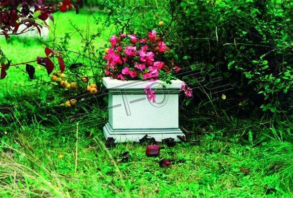 Blumenkübel Pflanz Kübel Dekoration Figur Blumentöpfe Garten Vasen 568