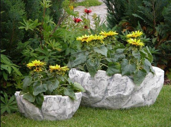 Blumenkübel Pflanz Kübel Dekoration Figur Blumentöpfe Garten Vasen