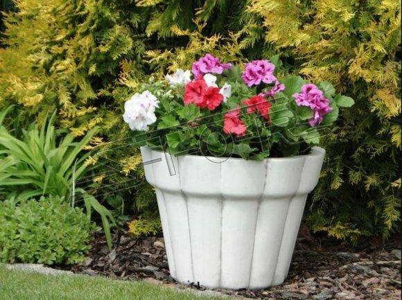 Blumenkübel Pflanz Kübel Dekoration Figur Blumentöpfe Garten Vasen