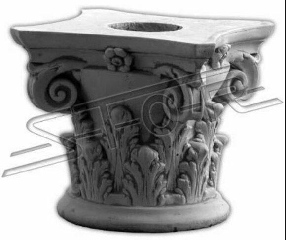 Dekoration Säule Säulen Stein Antik Römische Ständer Sockel Blumenständer