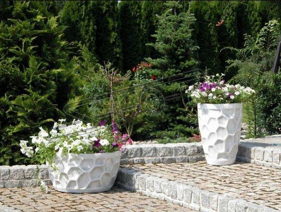 Blumenkübel Pflanz Kübel Dekoration Figur Blumentöpfe Garten Vasen