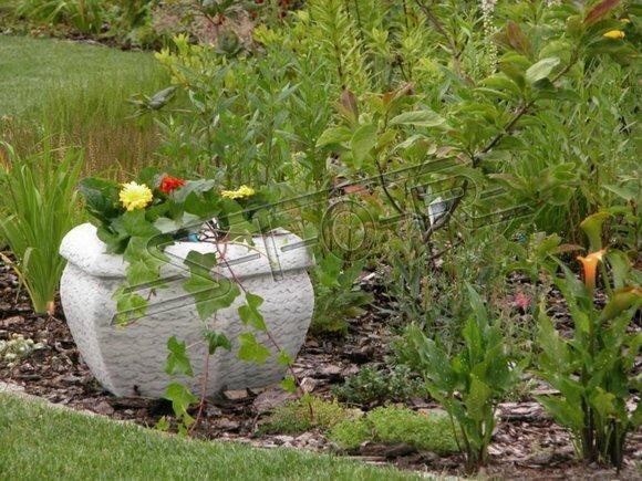 Blumenkübel Pflanz Kübel Dekoration Figur Blumentöpfe Garten Vasen