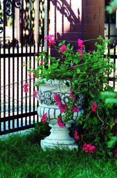 Blumenkübel Pflanz Kübel Dekoration Figur Blumentöpfe Garten Vasen
