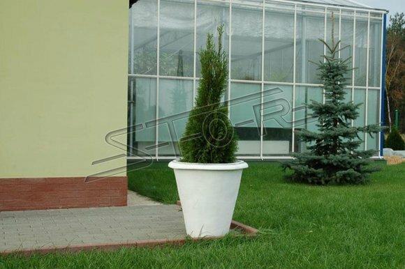 Blumenkübel Pflanz Kübel Dekoration Figur Blumentöpfe Garten Vasen