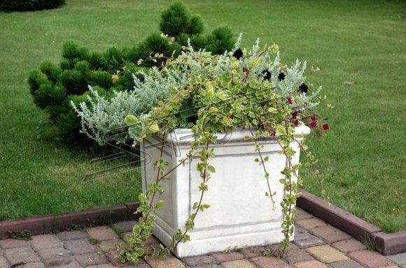 Blumenkübel Pflanz Kübel Dekoration Figur Blumentöpfe Garten Vasen