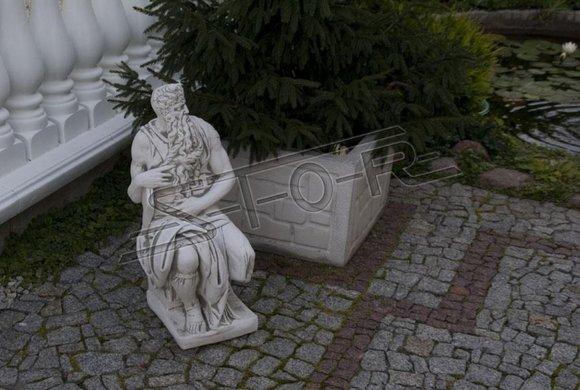 Wassermann Figur Statue Garten Dekoration Poseidon Gott Figuren Statuen