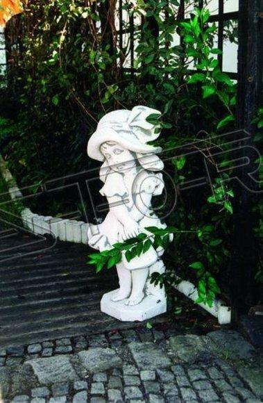 Mädchen 90cm Figur Statue Figuren Skulptur Statuen Garten Dekoration