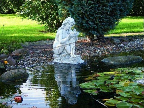 Fontainen Teich Figur Eva Statue Figuren Skulpturen Statuen Skulptur 62cm