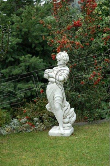 Frau 122cm Skulptur Design Figur Statue Garten Figuren Statuen Skulpturen