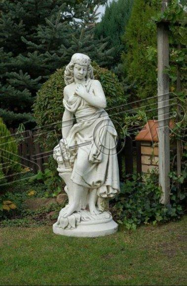 Frau 132cm Skulptur Design Figur Statue Garten Figuren Statuen Skulpturen