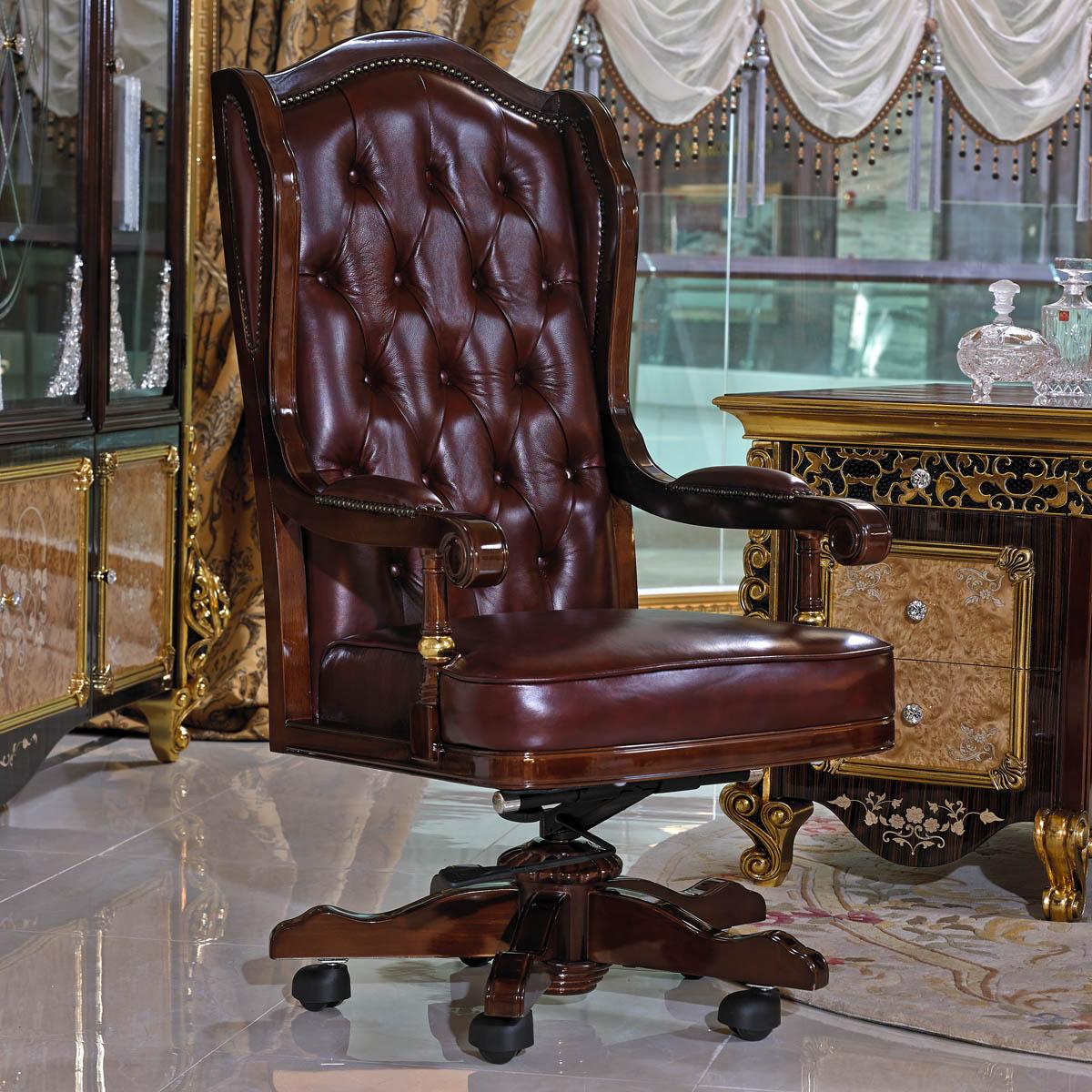 Chefsessel Sessel Stuhl Büro Drehstuhl Leder Büromöbel Sitzmöbel Drehstühle