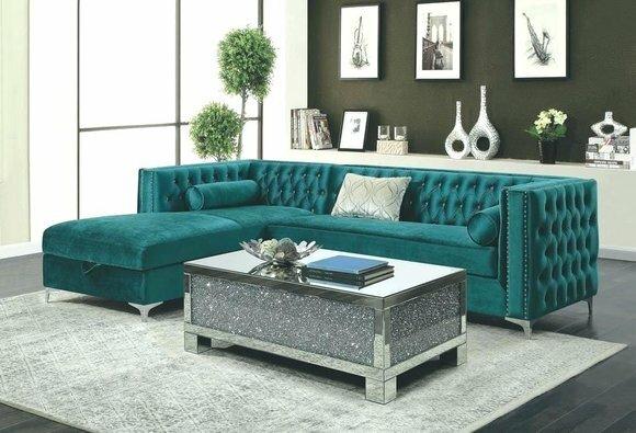 Ecksofa Chesterfield Textil Samt Polster Sofa Couch Sitz Eck Garnitur
