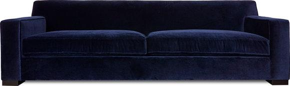 Chesterfield Samt Sofa 3 Sitzer Designer Lila Couchen Couch Stoff Polster Textil