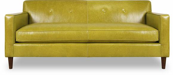 XXL Sofa 3 Sitzer Couch Chesterfield Polster Sitz Garnitur Leder Kalk