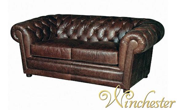 Chesterfield Kunstleder Polster Sofa 2 Sitzer Luxus Couch Klassische