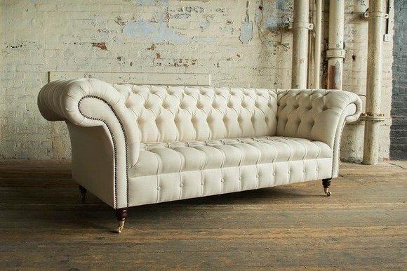 Weiße Designer Sofa Couch Polster XXL 3 Sitzer Big Sofas Couchen
