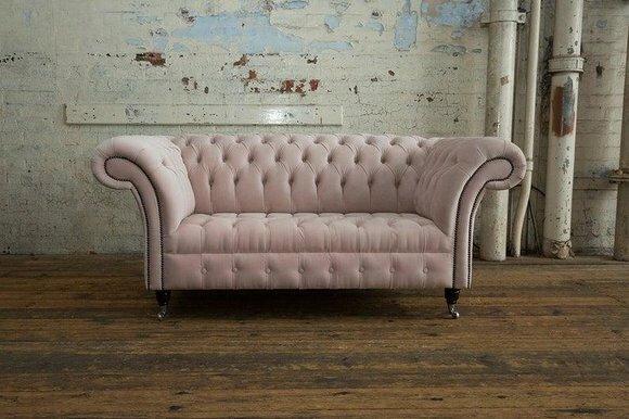 Sofas Chesterfield Design Sofa 2 Sitzer Couch Polster Luxus Klassische