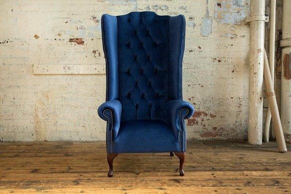 Chesterfield Design Sofa Sessel Polster Couch Ohrensessel Couchen 1 Sitzer Neu