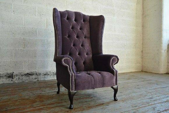 Sessel Fernsehsessel Couch Ohrensessel Chesterfield Designer Möbel