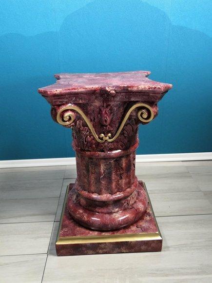 Säule Römische Säulen Marmor Skulptur Figur Deko Dekoration Ständer