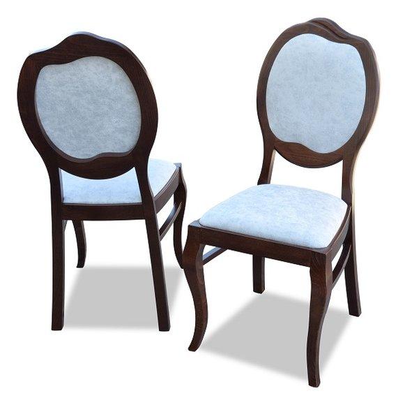 6x Stuhl Set Echtes Holz Polster Sitz Esszimmer Garnitur Esszimmer Stühle K15