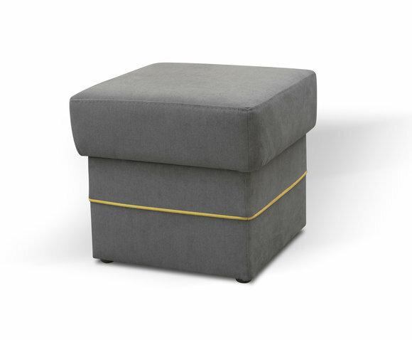 Fußhocker Rund Hocker Polsterhocker Sitzhocker Ottomane Hocker Textil