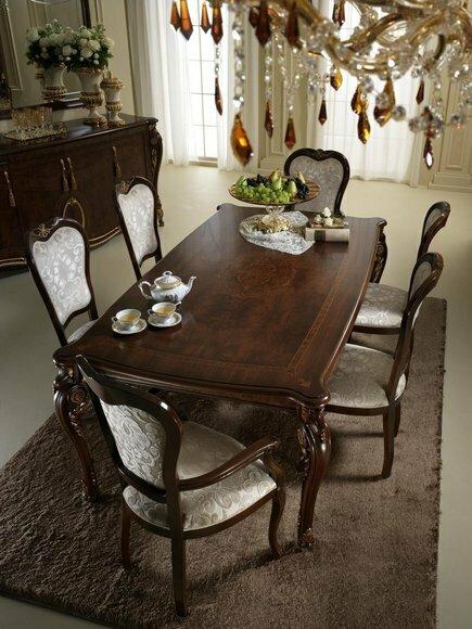 8x Stuhl Set Stühle Esszimmer Garnitur Lehn Jugendstil Barock Rokoko Antik